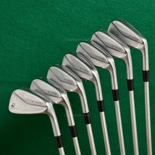 TayorMade 2020 P-770 Forged 4-PW Iron Set KBS Tour C-Taper Lite 110 Steel Stiff