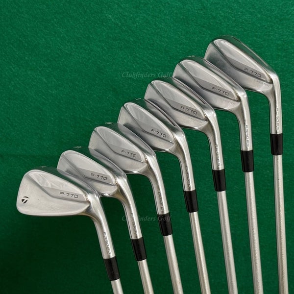 TayorMade 2020 P-770 Forged 4-PW Iron Set KBS Tour C-Taper Lite 110 Steel Stiff
