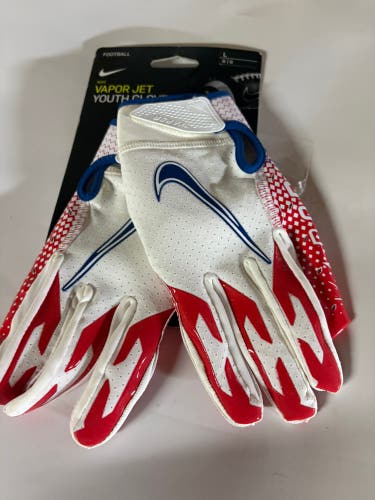 Nike Vapor Jet Football Receiver Gloves Youth Large New various styles