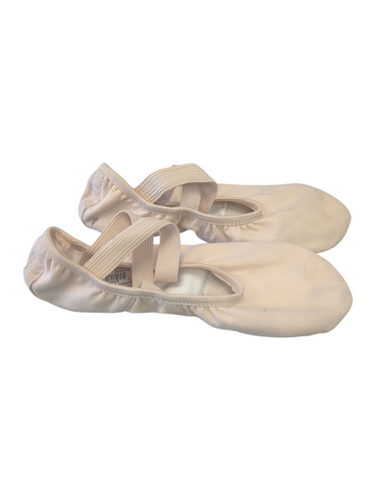 Used CAPEZIO SOFTSIDE DANCE SHOES Sandals W Beige Senior 6 11862-S000090821