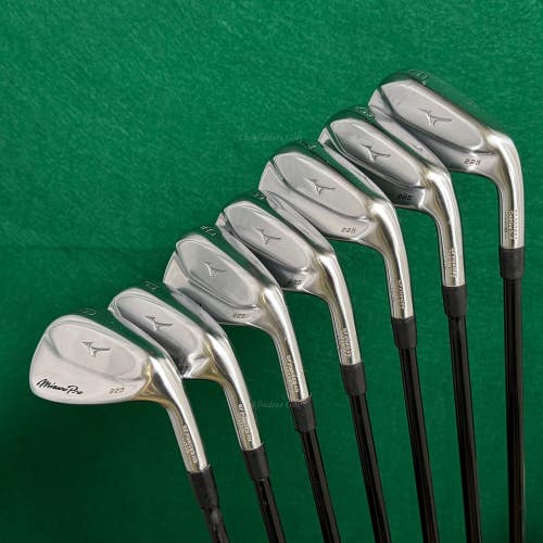 Mizuno Pro 225 Forged 5-GW Iron Set ACCRA iCWT 2.0-95i Graphite Stiff