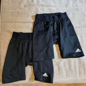 Black Small Boys Adidas Compression (Used)