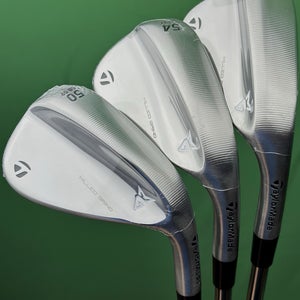 TaylorMade Milled Grind 2025 Wedge Set 50-09*, 54-11*, 58-11 Steel GW SW LW NEW!