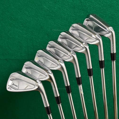 Srixon ZXi7 i-Forged 4-PW Iron Set TT Dynamic Gold Mid 115 S300 Steel Stiff