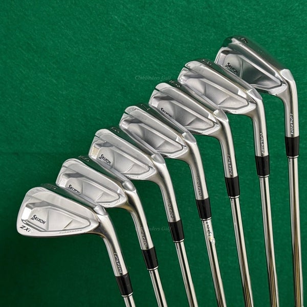 Srixon ZXi7 i-Forged 4-PW Iron Set TT Dynamic Gold Mid 115 S300 Steel Stiff