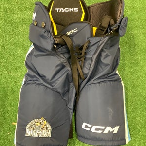 Blue Senior Small CCM Tacks 95C Hockey Pants (Used)