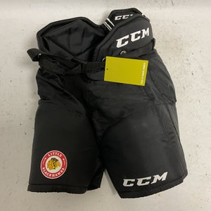 Used CCM LTP LITTLE BLACKHAWKS Youth Pant Black LG 11855-S000190839