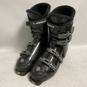 Used Alpina DISCOVERY D4 Mens DH Ski Boot Black 315 MP - M13.5 11855-S000190799