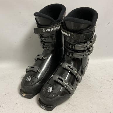 Used Alpina DISCOVERY D4 Mens DH Ski Boot Black 315 MP - M13.5 11855-S000190799