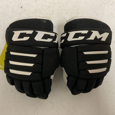 Used CCM TACKS 4R2 Youth Gloves Black 9" 11855-S000190794