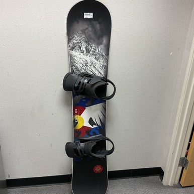 Used Never Summer HERITAGE Mens Board/Bindings Black 159 cm 11855-S000190770