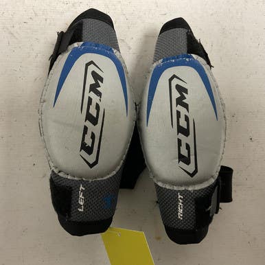 Used CCM OVI Youth Elbow Pads Grey MD 11855-S000190765