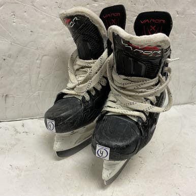 Used Bauer VAPOR 3X Intermediate Hockey Skate White/Black/Red Intermediate 4.0 11855-S000190648