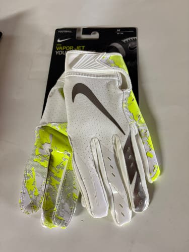 Nike Vapor Jet Gloves youth medium new