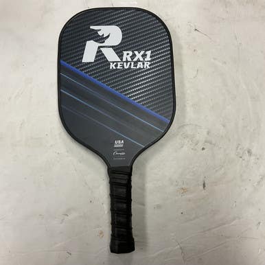 Used RHINO RX1 KEVLAR Pickleball Paddle Black And Navy Blue 11855-S000190873