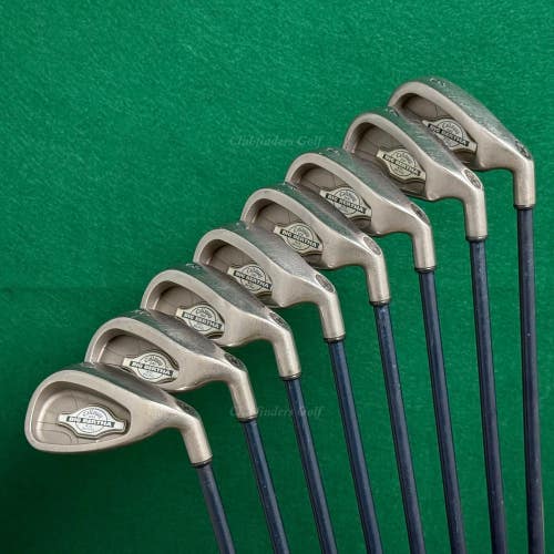 Lady Callaway Big Bertha X-12 3-PW Iron Set Gems 99 Graphite Ladies