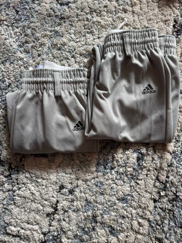 Gray Small Youth Adidas Baseball Pants (Used)