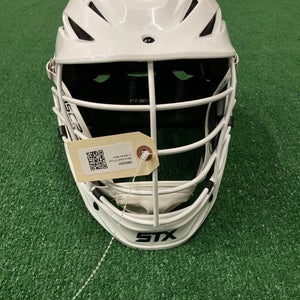 White Adult STX Aero Helmet (New)