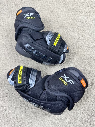 CCM Tacks XF PRO Elbow Pads — Junior Medium (Used)