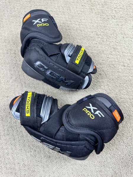 CCM Tacks XF PRO Elbow Pads — Junior Medium (Used)