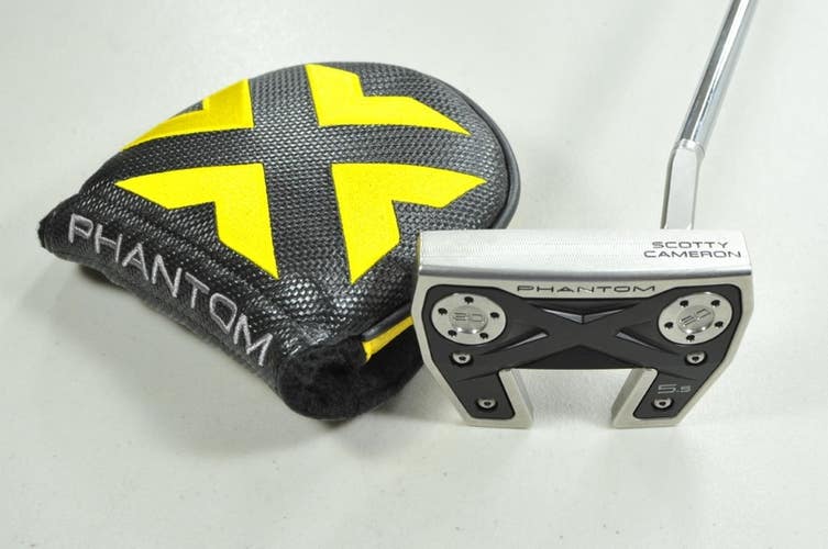 Titleist 2022 Scotty Cameron Phantom X 5.5 33" Putter Right Steel  # 202676