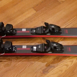 Unisex Elan 160 cm All Mountain Truflex76 Skis With Bindings Max Din 10 (Used)