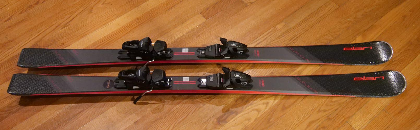 Unisex Elan 160 cm All Mountain Truflex76 Skis With Bindings Max Din 10 (Used)