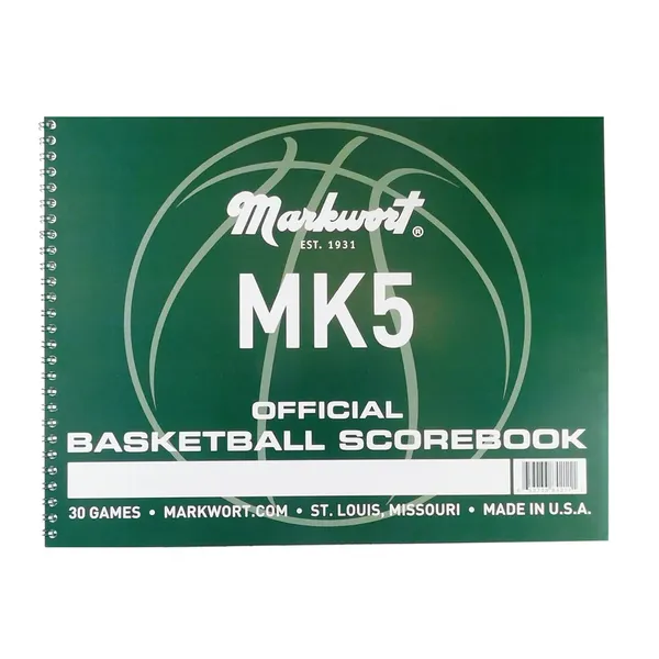 Markwort MK5-QH Basketball Scorebook (New)