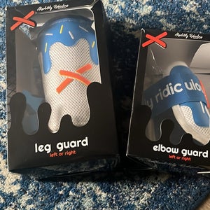Absolutely Ridiculous Leg Guard and Elbow Guard