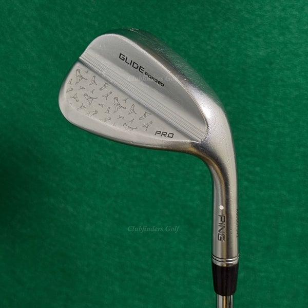 Ping Glide Forged Pro White Dot 50-S10 50 Gap Wedge Nippon Z-Z115 Steel Wedge