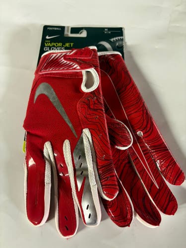 Nike Vapor Jet 5.0 Football Receiver Gloves. Adult Medium New W Scratches Other