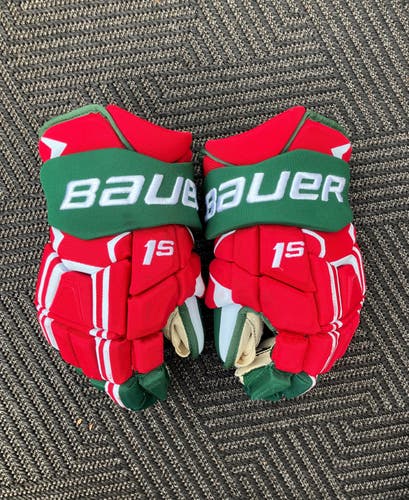 Bauer Supreme 1S Gloves 15" Pro Stock Devils Heritage (Used)