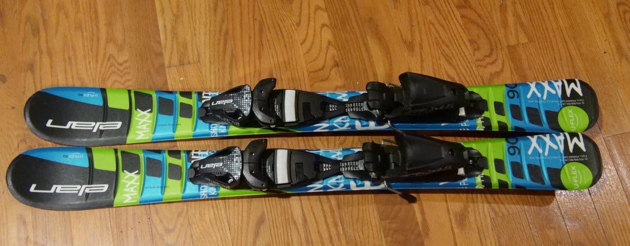 Kid's All Mountain 90 cm Elan MAXX Skis With Bindings (Used)