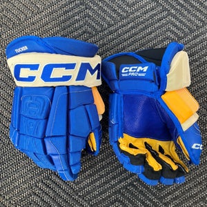 CCM HGCL Gloves 14" Pro Stock St Louis Blues Heritage (Used)