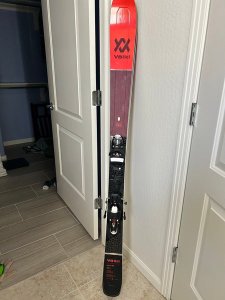 Unisex 2023 Volkl Kenja 88 156 cm All Mountain Skis With Bindings Max Din 12 (Used)