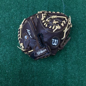 Brown Wilson A800 RH Catcher's Baseball Glove 32" (Used)