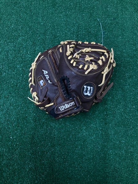 Brown Wilson A800 RH Catcher's Baseball Glove 32" (Used)