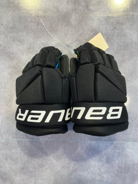 Black Youth Bauer Bauer X Gloves 9" (Used)