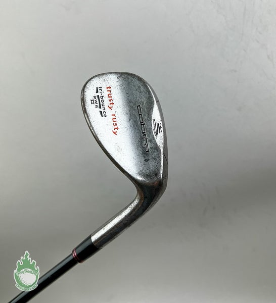 Right Handed Cobra Trusty Rusty 55* PWR Tri Bounce Stiff Flex Steel Golf Club