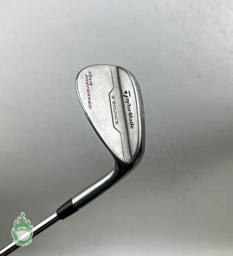 Used RH TaylorMade Tour Preferred 50*-09 Bounce KBS Wedge Flex Steel Golf Club