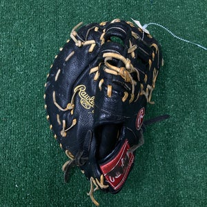 Black Rawlings Renegade RH First Base Baseball Glove 12.5" (Used)