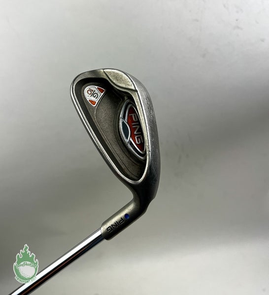 Used Right Handed Ping G10 Blue Dot PW Regular Flex Steel Golf Club