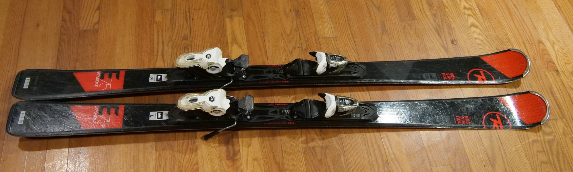 Women's All Mountain 152 cm Rossignol Experience Skis With Bindings Max Din 10 (Used)