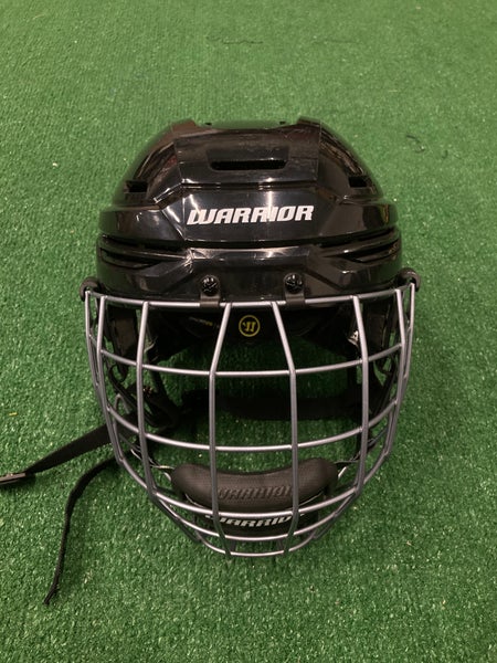 Black Medium Warrior Alpha One Pro Helmet (New)