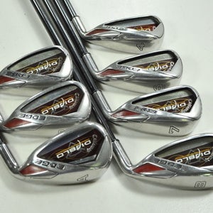 Callaway Diablo Edge 4,6-PW,AW Iron Set Regular Flex Right Graphite # 189180