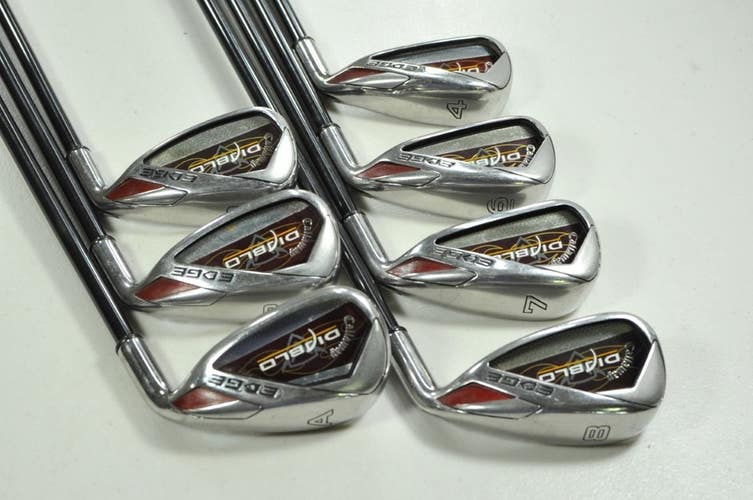 Callaway Diablo Edge 4,6-PW,AW Iron Set Regular Flex Right Graphite # 189180