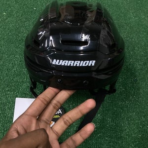 Black Medium Warrior Alpha One Pro Helmet (New)