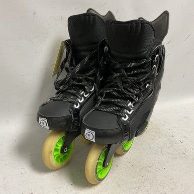 Used REIGN TRITON Roller Hockey Skates Black Senior 9 11855-S000190414