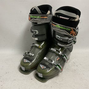 Used Nordica HOT ROD 9.5 Mens DH Ski Boot Green 285 MP - M10.5 - W11.5 11855-S000190410