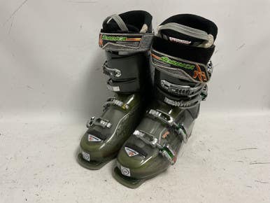 Used Nordica HOT ROD 9.5 Mens DH Ski Boot Green 285 MP - M10.5 - W11.5 11855-S000190410